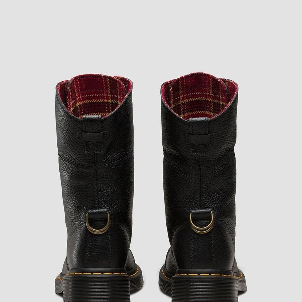 Dr. Martens Aimalita Fold Down Plaid Boot - Picture 5 of 6